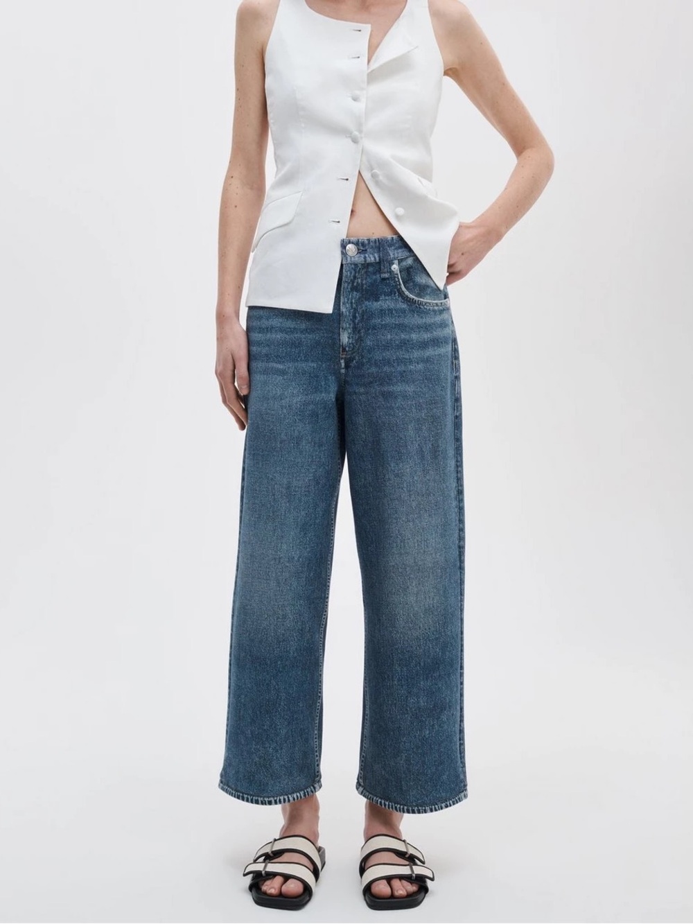 Rag & Bone • Miramar Andi Ankle Wide-Leg Pant